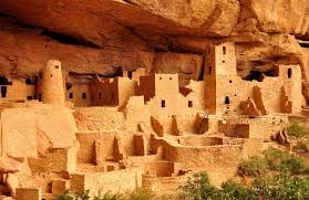 an Anasazi cliff dwelling